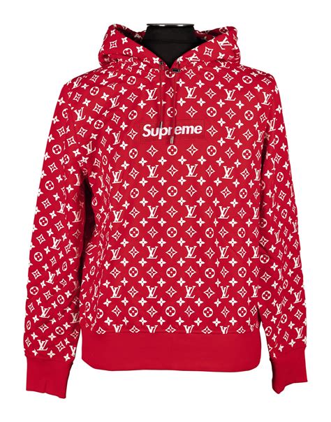 lv supreme hoody